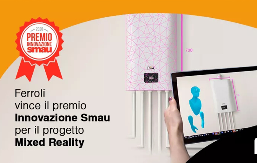 尊龙人生就是博首页荣获2020年国际信息与通讯手艺展（SMAU）立异奖